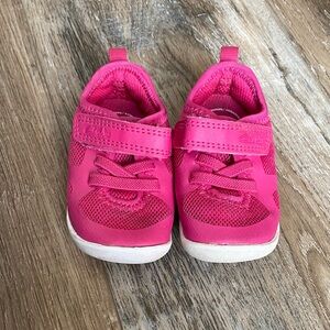 Vibrant Pink Baby Sneakers